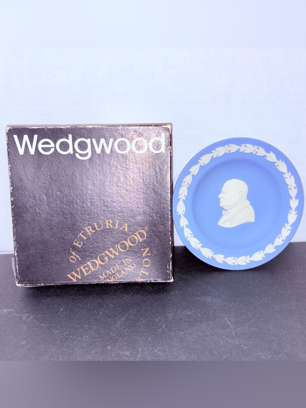 Wedgwood Plate Winston Churchill